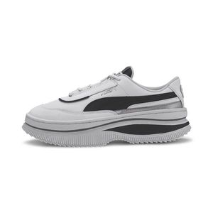 PUMA Sneaker low gri / negru / alb imagine