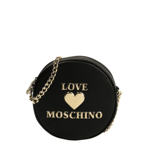 Love Moschino Geantă de umăr negru / auriu imagine