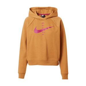 Nike Sportswear Bluză de molton roz / maro cămilă imagine