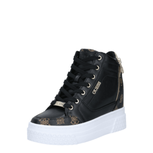 GUESS Sneaker înalt 'FL6RI2' negru / bej / auriu imagine