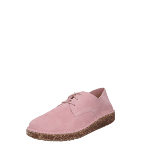 BIRKENSTOCK Pantofi cu șireturi 'Gary Suede' roz deschis imagine
