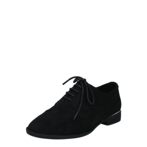 NEW LOOK Pantofi cu șireturi negru imagine