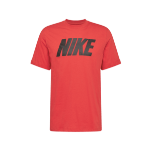 Nike Sportswear Tricou negru / roșu imagine
