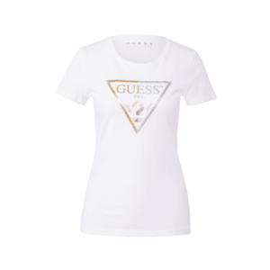 GUESS Tricou alb / auriu (9 produse) -