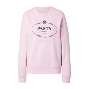 EINSTEIN & NEWTON Bluză de molton 'Pasta' roz / negru imagine