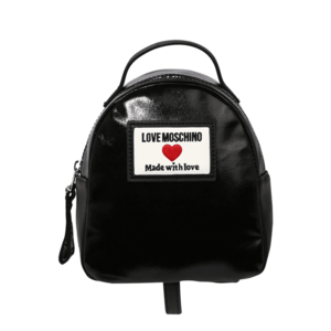 Love Moschino Rucsac negru / alb / roșu imagine