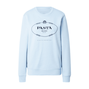 EINSTEIN & NEWTON Bluză de molton 'Pasta' albastru deschis / negru imagine