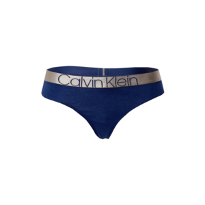 Calvin Klein Underwear Tanga albastru închis / argintiu imagine