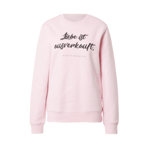 EINSTEIN & NEWTON Bluză de molton 'Ausverkauft' roz / negru imagine