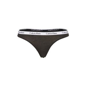Calvin Klein Underwear Tanga 'Carousel' negru / alb imagine