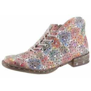 RIEKER Pantofi cu șireturi culori mixte imagine