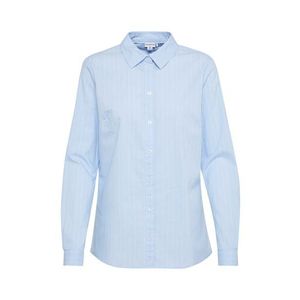 JDY Bluză albastru deschis / alb imagine