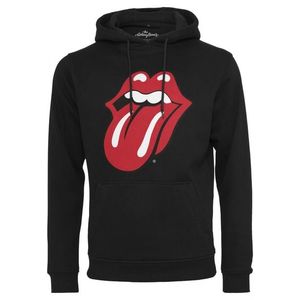 Mister Tee Bluză de molton 'Rolling Stones Tongue' roșu / negru imagine