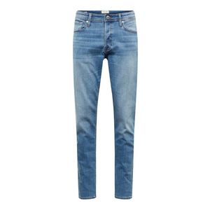 JACK & JONES Jeans 'Mike' albastru denim / maro imagine