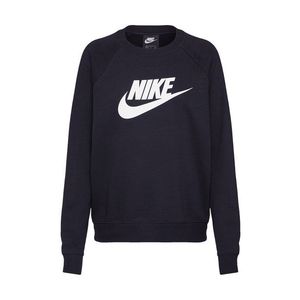 Nike Sportswear Bluză de molton 'Essntl' negru / alb imagine