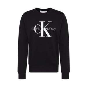Calvin Klein Jeans Bluză de molton 'CORE MONOGRAM LOGO SWEATSHIRT' negru imagine