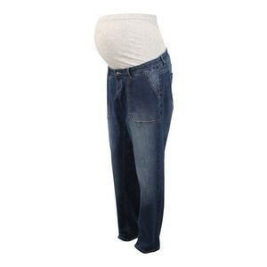 MAMALICIOUS Jeans 'BOYFRIEND' denim albastru imagine