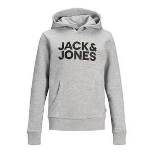 Jack & Jones Junior Bluză de molton gri imagine