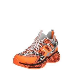 BUFFALO Sneaker înalt 'MELLOW S2' roșu orange / gri imagine