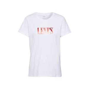 LEVI'S Tricou alb / roşu închis imagine
