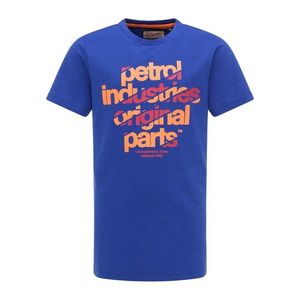 Petrol Industries Tricou roșu / albastru / portocaliu imagine