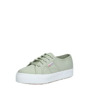 SUPERGA Sneaker low alb / verde imagine