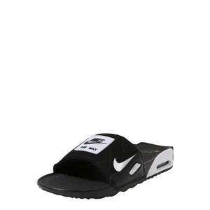 Nike Sportswear Saboți 'NIKE AIR MAX 90 SLIDE' gri / alb / negru imagine