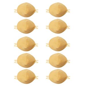 Oderso Mască de stofă '10er Pack' galben imagine