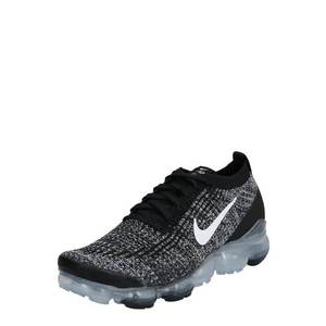 Nike Sportswear Sneaker low 'Air VaporMax Flyknit 3' negru / alb / argintiu imagine