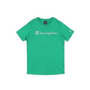 Champion Authentic Athletic Apparel Tricou 'CREWNECK T-SHIRT' verde imagine