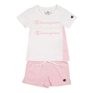 Champion Authentic Athletic Apparel Set alb / roz imagine