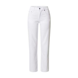 NU-IN Jeans 'Mid Rise Straight Leg Jeans' alb imagine