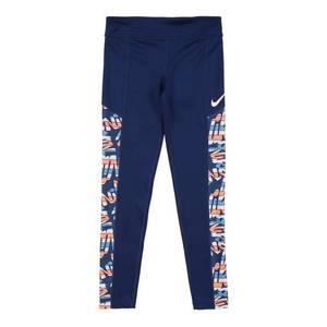 NIKE Pantaloni sport 'TROPHY' albastru / culori mixte imagine