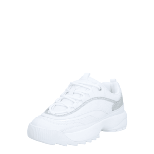 GUESS Sneaker low 'KAYSIE 5' alb / argintiu imagine