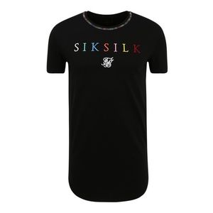 SikSilk Tricou negru / culori mixte imagine