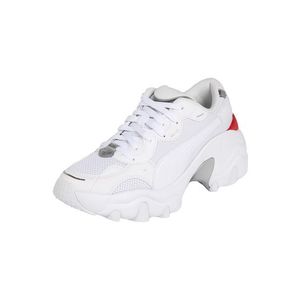 PUMA Sneaker low 'Pulsar Wedge Tech W' alb / roșu / argintiu imagine