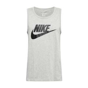 Nike Sportswear Tricou gri amestecat / negru imagine