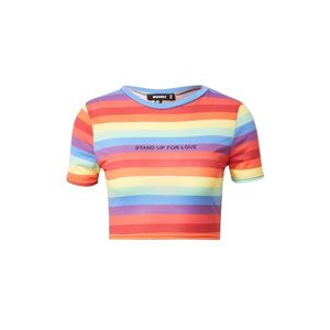Missguided Tricou 'Pride Rainbow Stripe' culori mixte imagine