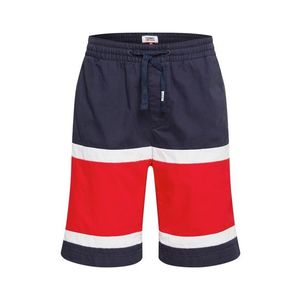 Tommy Jeans Pantaloni navy / alb / roșu imagine