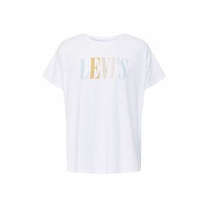 Levi's® Plus Tricou 'Perfect' alb / albastru deschis / galben imagine