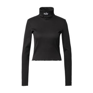 Nike Sportswear Pulover negru / alb imagine