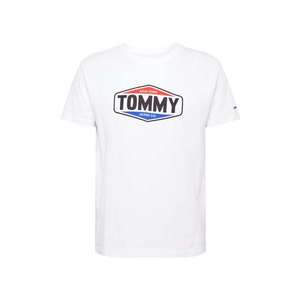Tommy Jeans Tricou albastru închis / alb imagine