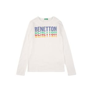 UNITED COLORS OF BENETTON Tricou alb / culori mixte imagine
