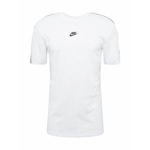Nike Sportswear Tricou 'REPEAT' negru / alb imagine