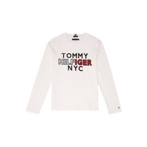 TOMMY HILFIGER Tricou marine / roșu / alb imagine