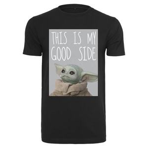 Mister Tee Tricou 'Baby Yoda Good Side' mai multe culori / negru imagine