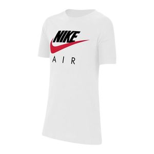 Nike Sportswear Tricou alb / roșu / negru imagine