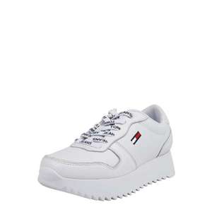 Tommy Jeans Sneaker low alb / roșu / navy imagine