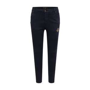 SikSilk Jeans negru / auriu imagine