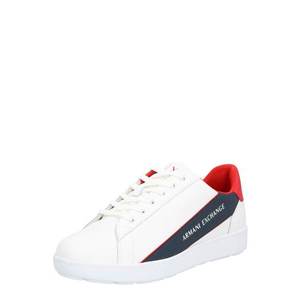 ARMANI EXCHANGE Sneaker low roșu / offwhite / navy imagine